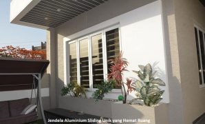 Jendela Aluminium Sliding Unik yang Hemat Ruang
