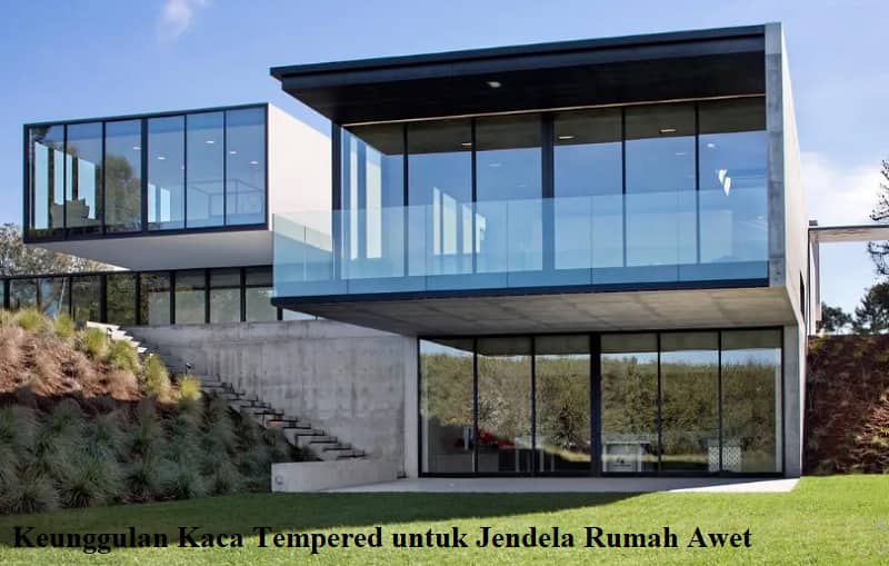 kaca tempered